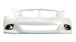 Painted Front Bumper Cover for 2012 Infiniti G37 (Sedan) Moonlight White Pearl (QAA) Sedan Base Journey Models 620221NF0H 