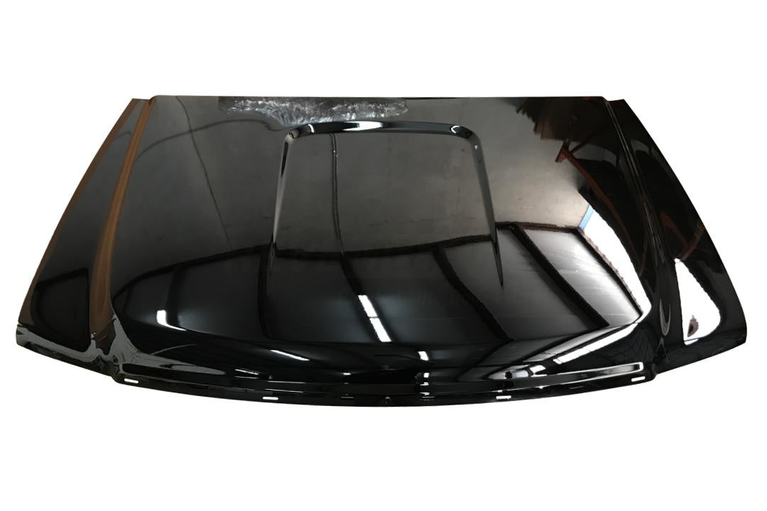 2007-2013 GMC Sierra Hood Painted (1500) Black (WA8555) 20863104_GM1230359