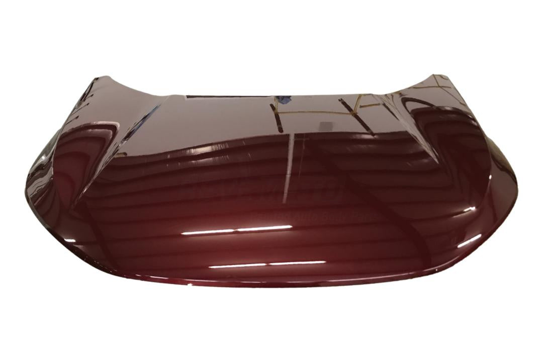 18454 - 2017-2022 Honda CR-V Hood Painted Basque Red Pearl II (R548P) 60100TLAA00ZZ HO1230187 ReveMoto Painted Auto Parts Replacement