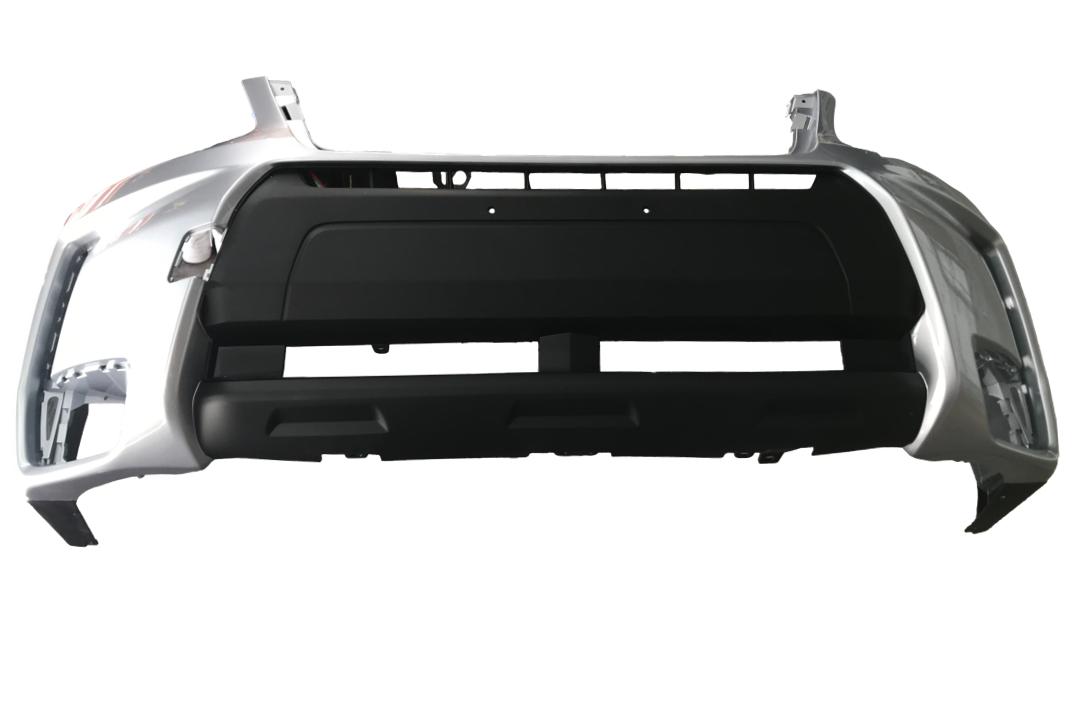 2014-2018 Subaru Forester Front Bumper Painted (2.0 Turbo Models)_Premium, Touring Models | Textured Center Area_Ice_Silver_Metallic_E1U_ 57704SG021_ SU1000174