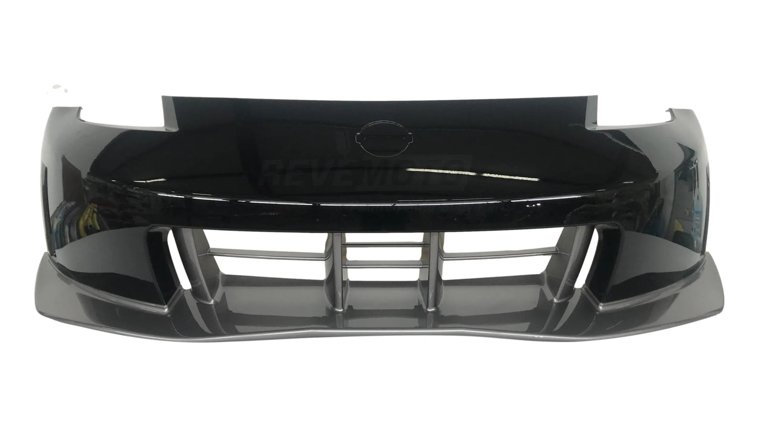 2008-2009 Nissan 350Z Front Bumper Painted Super Black (KH3) FBM221A45H