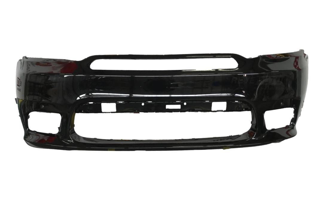 2018-2020 Dodge Durango Front Bumper Painted (SRT/RT/GT Models | WITH: Four Park Sensor Holes)_ Diamond_Black_Crystal_Pearl_PXJ_6PN54TZZAA_ CH1000A38