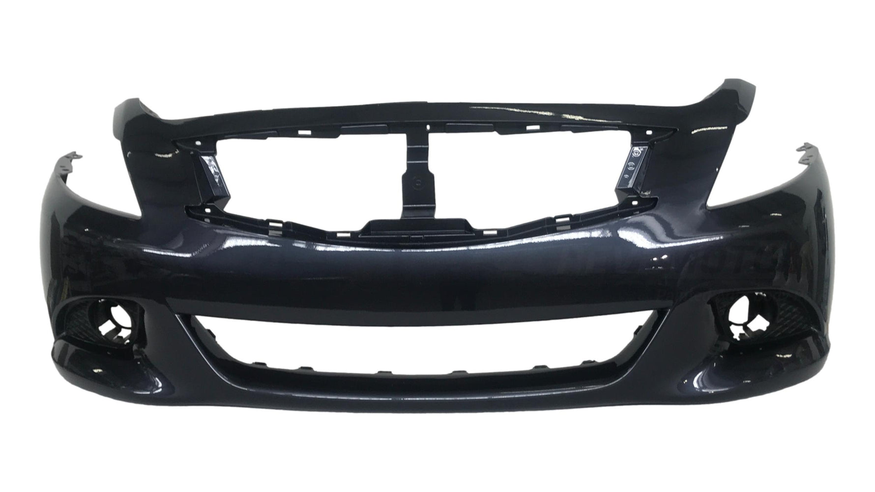 Painted Front Bumper Cover for 2010-2013 Infiniti G37 Dark Gray Metallic (K52) 620221NF0H FBM221NF0H IN1000246 ReveMoto Painted Auto Body Parts Replacement