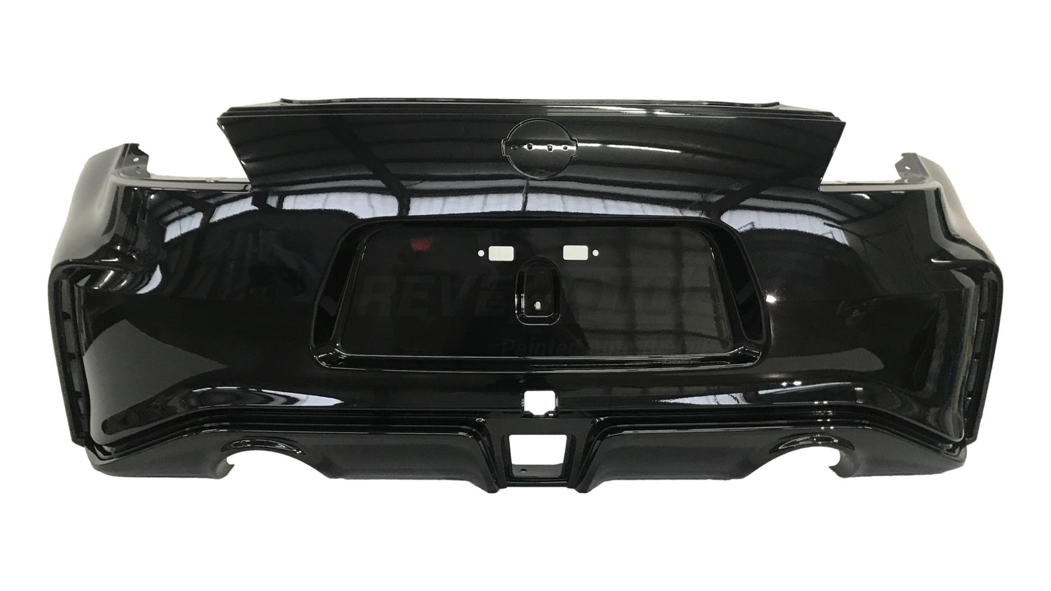 19136- 2009-2020 Nissan 370Z Rear Bumper Painted (Except Nismo Model) Black Metallic (G41) HEM221EA0H