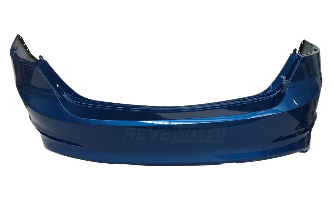 2017-2018 Hyundai Elantra Rear Bumper Painted (US Built) Marina Blue Metallic (N4B) 86611F3000_HY1100212