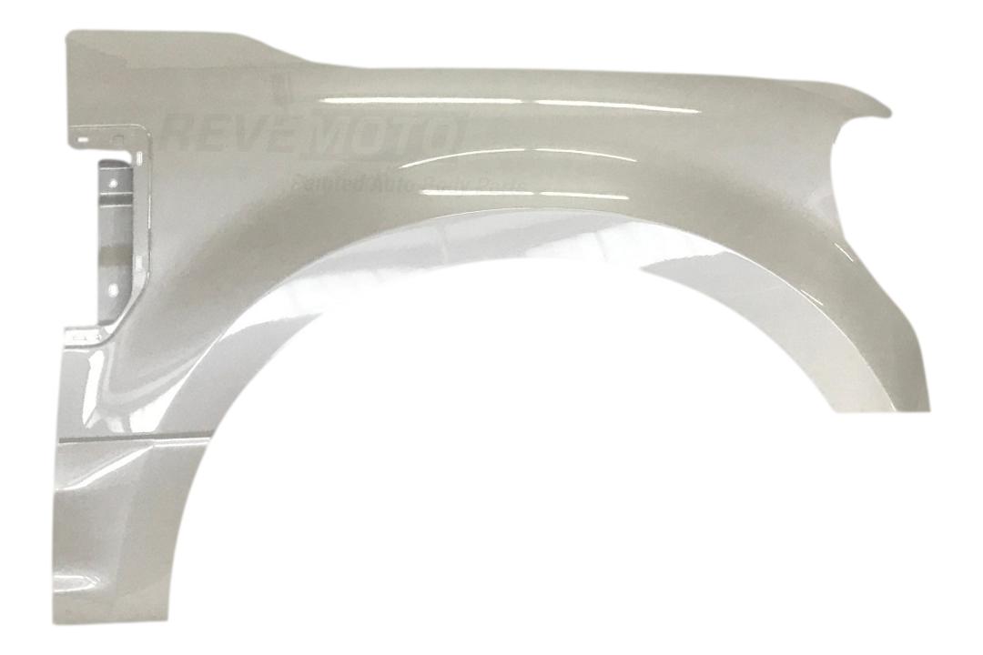 19270 2017-2019 Ford F350 Fender Painted Right Passenger-Side White Platinum Pearl UG WITHOUT Wheel Opening Molding Holes JC3Z16005C FO1241314