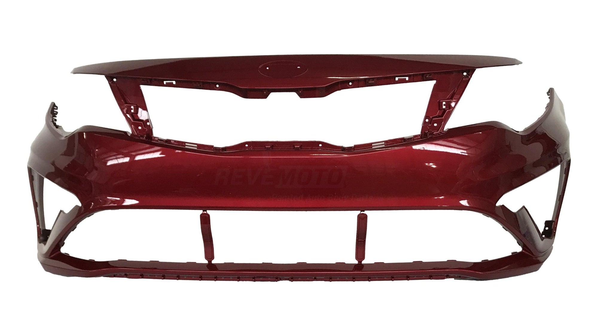 2019-2020 Kia Optima Front Bumper Painted (Non-Hybrid) Passion Red Metallic (ADR) 86511D5500 KI1000205