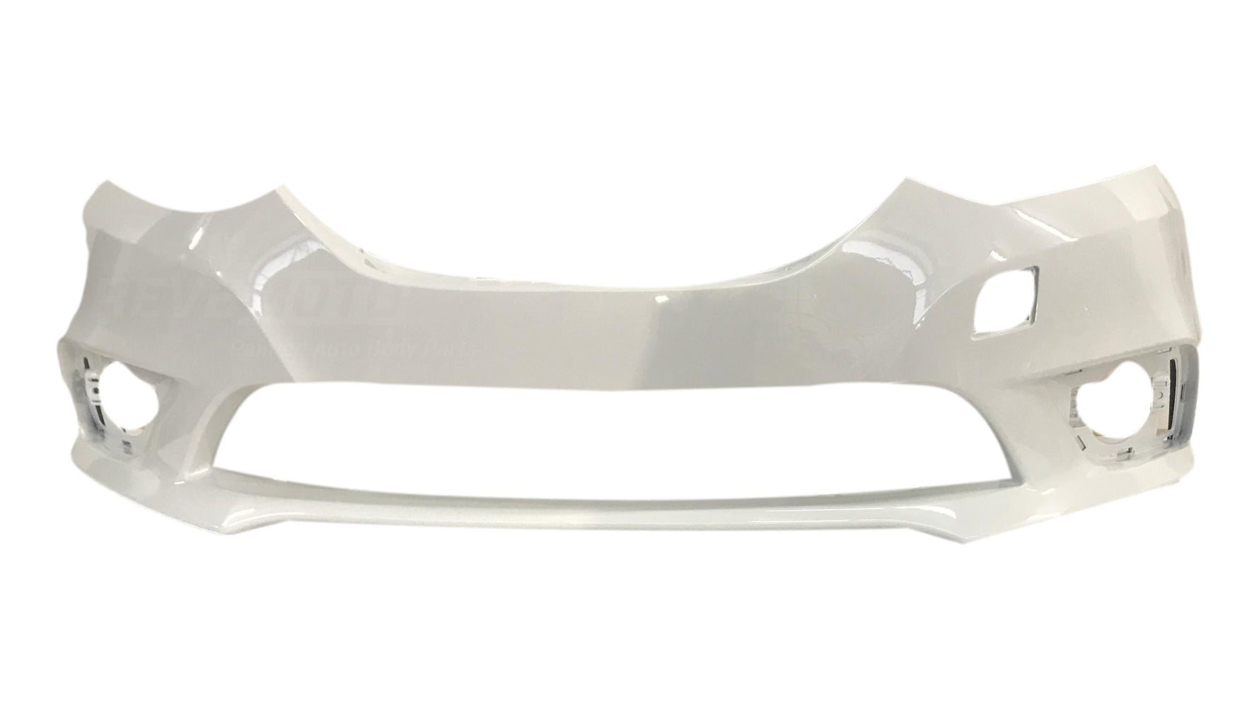 2016-2019 Nissan Sentra Front Bumper Painted (Except Nismo) Cloud White (QM1) 620223YU1J NI1000313