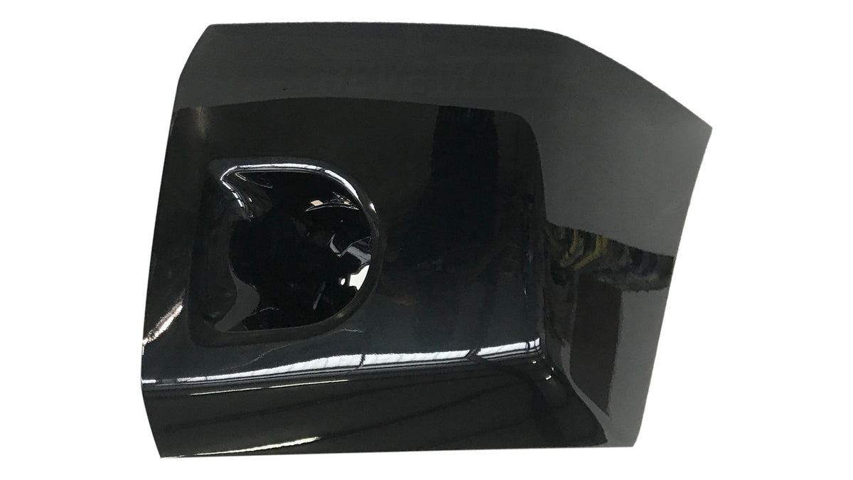 2008-2015 Nissan Titan Front End Cap Painted (Left, Driver-Side) Galaxy Black Metallic (G10) 62025ZR00A NI1004148 