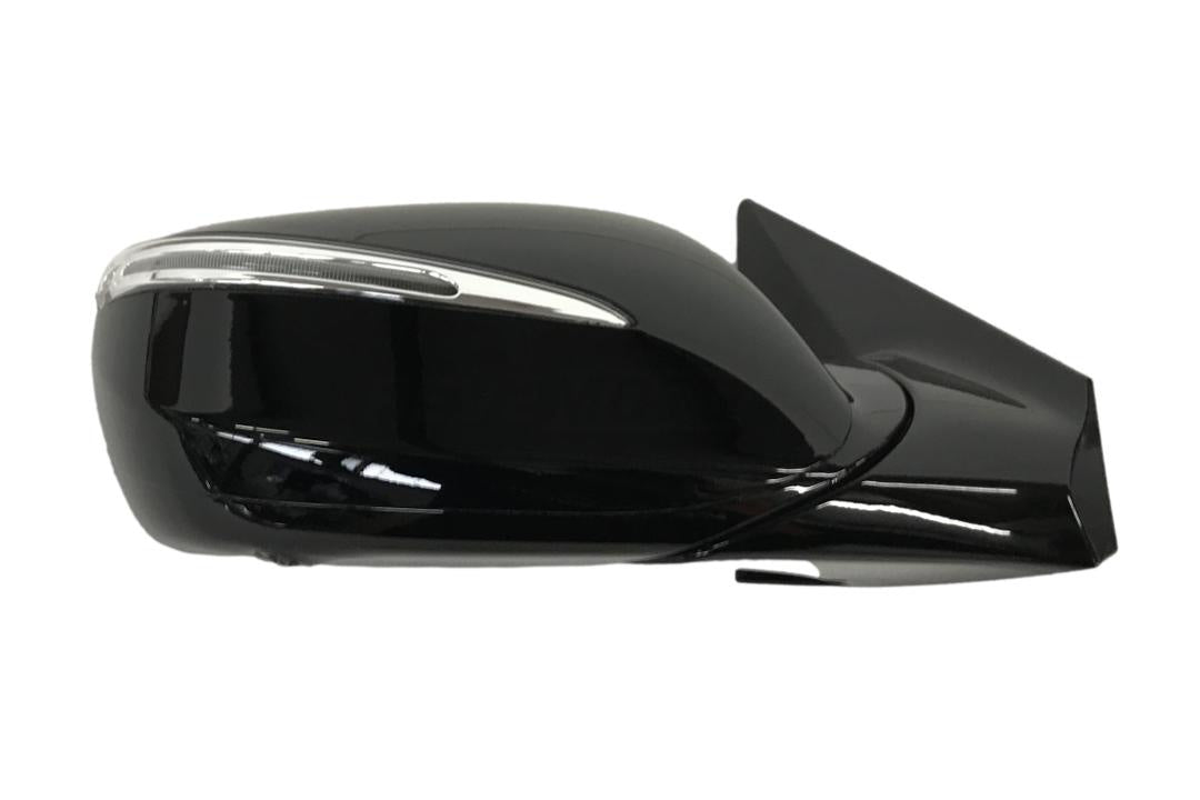 2013-2018 Hyundai Santa Fe Sport Side View Mirror Painted (WITH: 2.0T Ultimate Models | OEM) Phantom Black Metallic (S3B) 876204Z011_HY1321234