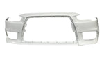 Painted Front Bumper Cover for 2008-2015 Mitsubishi Lancer (Evolution)Wicked White ( W37) 6400C308 MI1000320