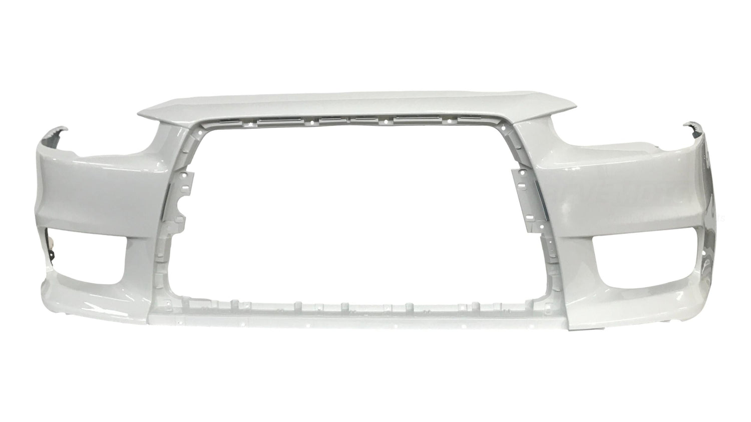 Painted Front Bumper Cover for 2008-2015 Mitsubishi Lancer (Evolution)Wicked White ( W37) 6400C308 MI1000320