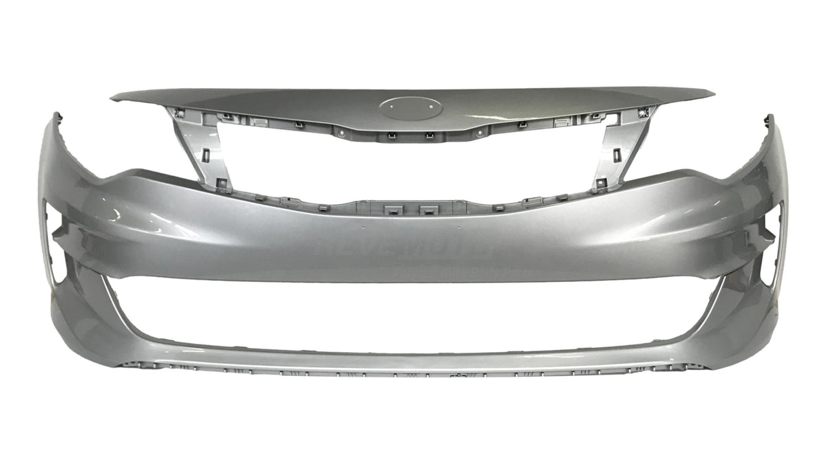 Painted Front Buumper Cover for 2016-2018 Kia Optima (USA Built; EX/LX) Sparkling Silver Metallic KCS) 86511D5000 KI1000182