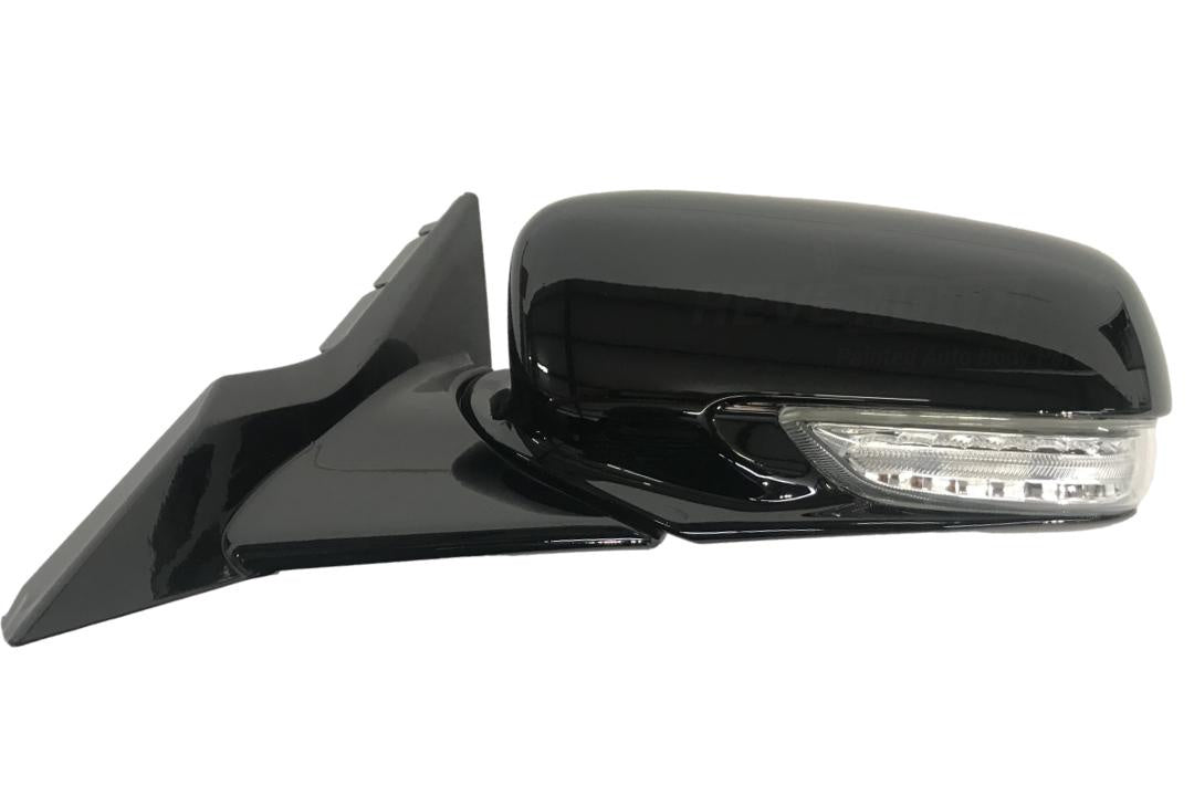 2009-2014 Acura TL Side View Mirror Painted (Aftermarket) Crystal Black Pearl (NH731P) 76250TK4A01ZD AC1320113