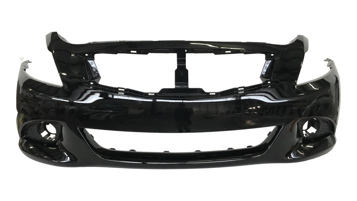 2011-2012 Infiniti G25 Front Bumper Painted Black Obsidian (KH3) 620221NF0H FBM221NF0H IN1000246