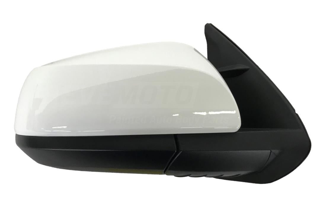 2016-2023 Toyota Tacoma Side View Mirror Painted (Passenger-Side | WITHOUT: Turn Signal Light, Blind Spot Detection) Super White 2 (040) 8791004220_TO1321356