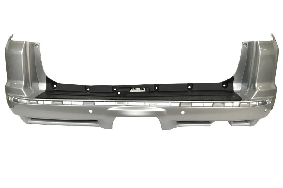 2010-2023 Toyota 4Runner Rear Bumper Painted (Limited/Nightshade/SR5/TRD Sport | WITH: Molding Strip, Sensors) Classic Silver Metallic (1F7) 5215935919_TO1100283 
