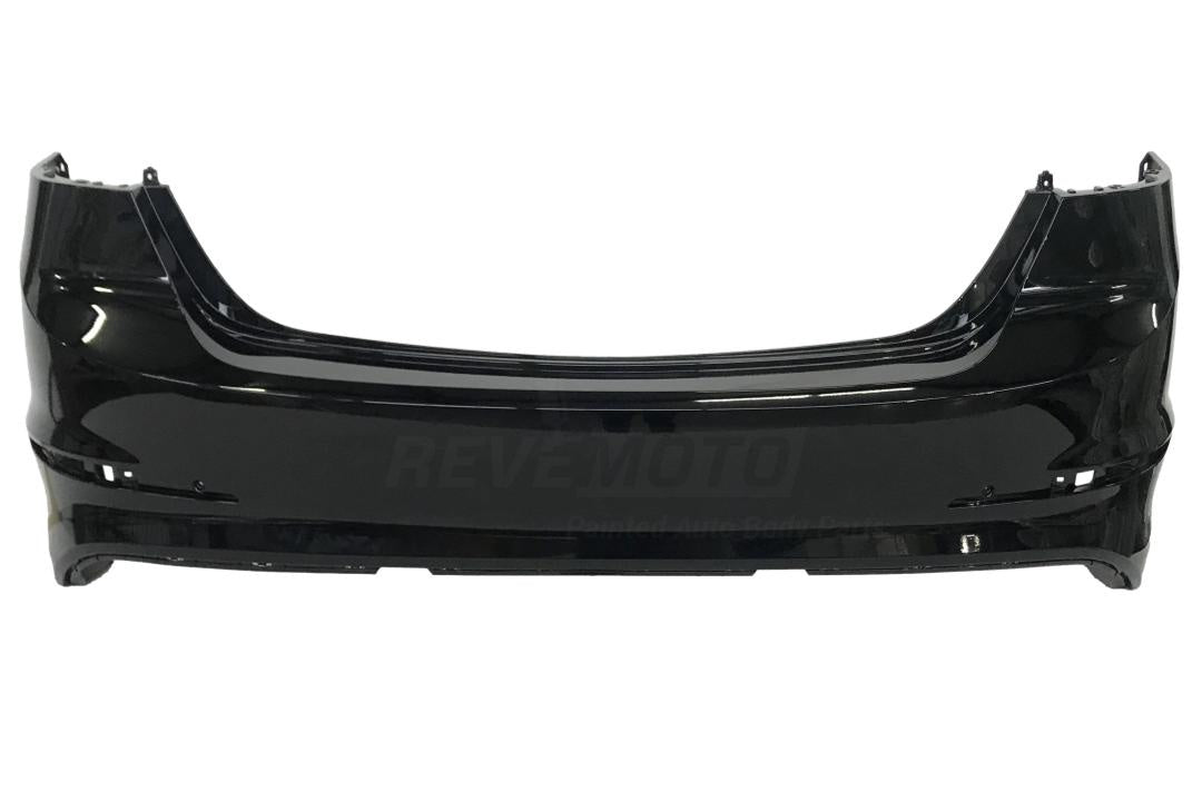 2017-2018 Hyundai Elantra Rear Bumper Painted (US Built) Phantom Black Metallic (S3) 86611F3000_HY1100212