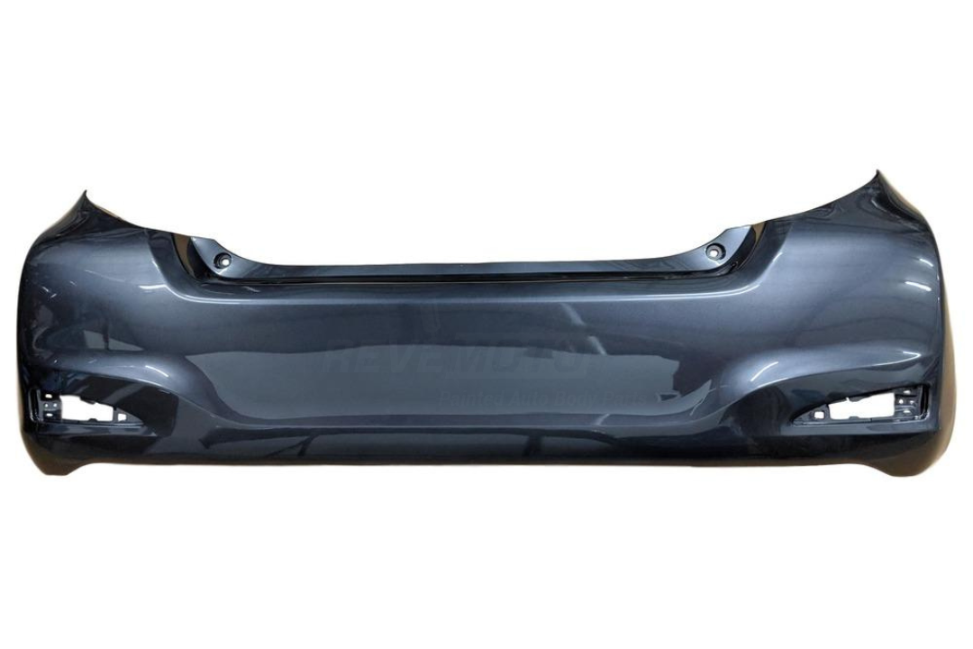 2012-2014 Toyota Yaris Rear Bumper Painted Magnetic Gray Metallic (1G3) 5215952966