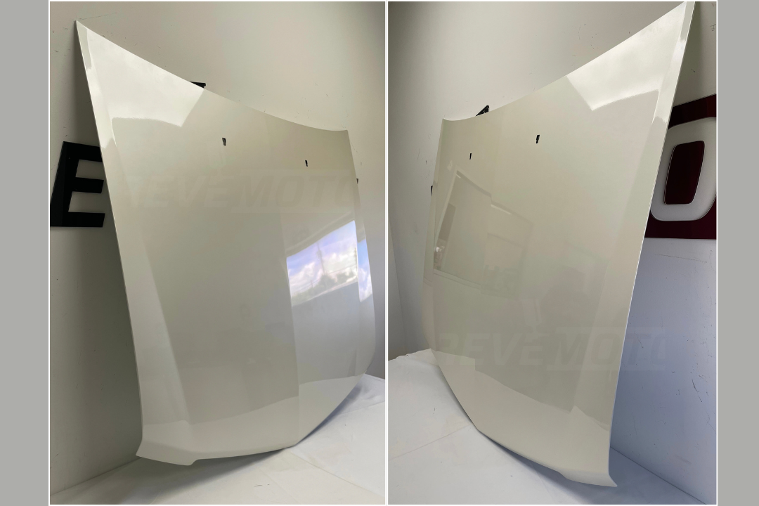 32800 - 2003-2007 Cadillac CTS Hood Painted White Diamond Pearl (WA800J) 89023029