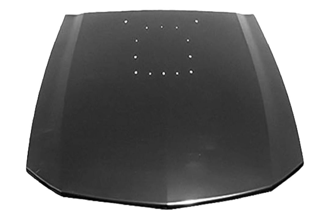 2005-2009 Ford Mustang Hood Painted (WITH: Holes for Hood Scoop) 7R3Z16612A FO1230286 ReveMoto Painted Auto Parts Replacement