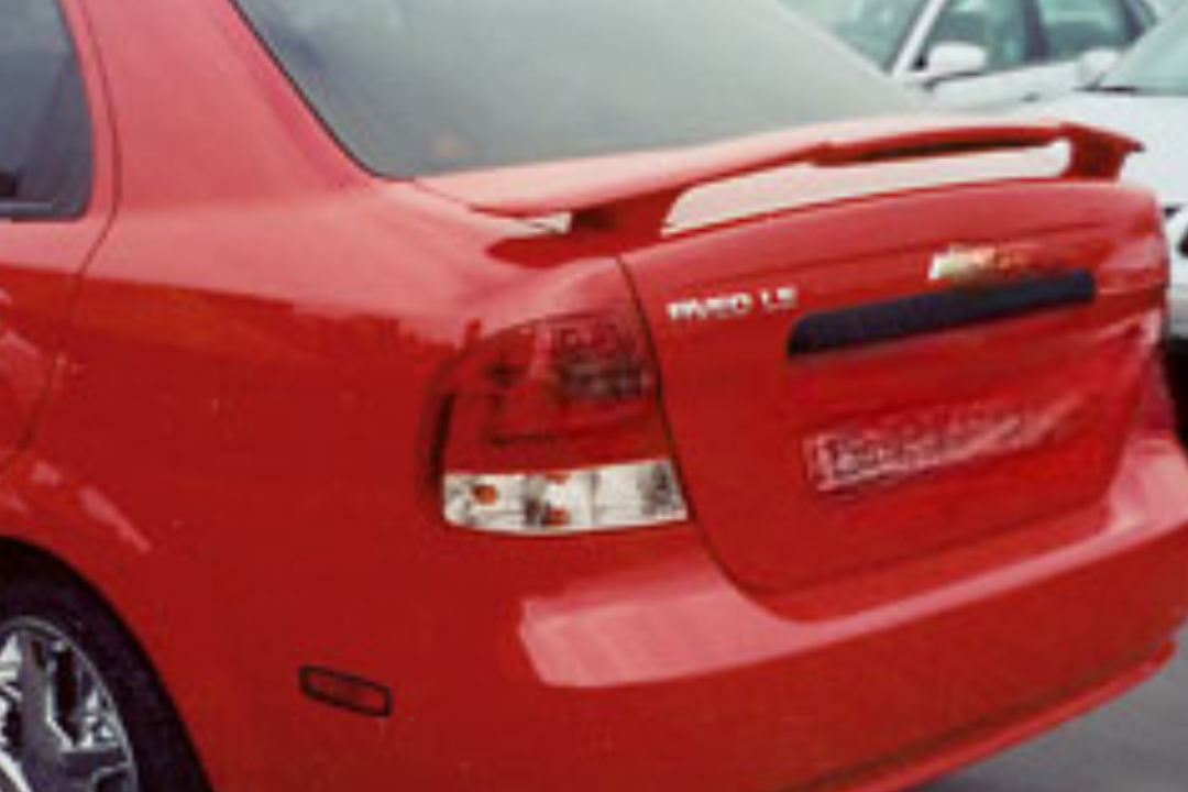 2006-2011 Kia Rio Spoiler Painted 14150