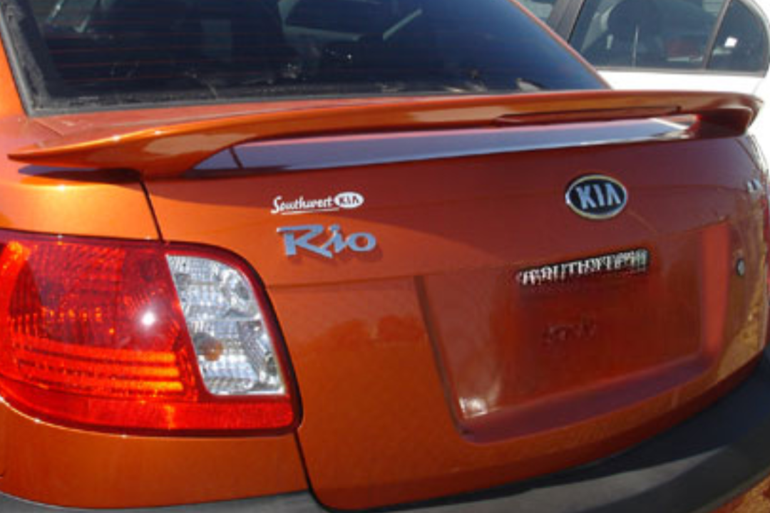 2006-2011 Kia Rio Spoiler Painted ABS234