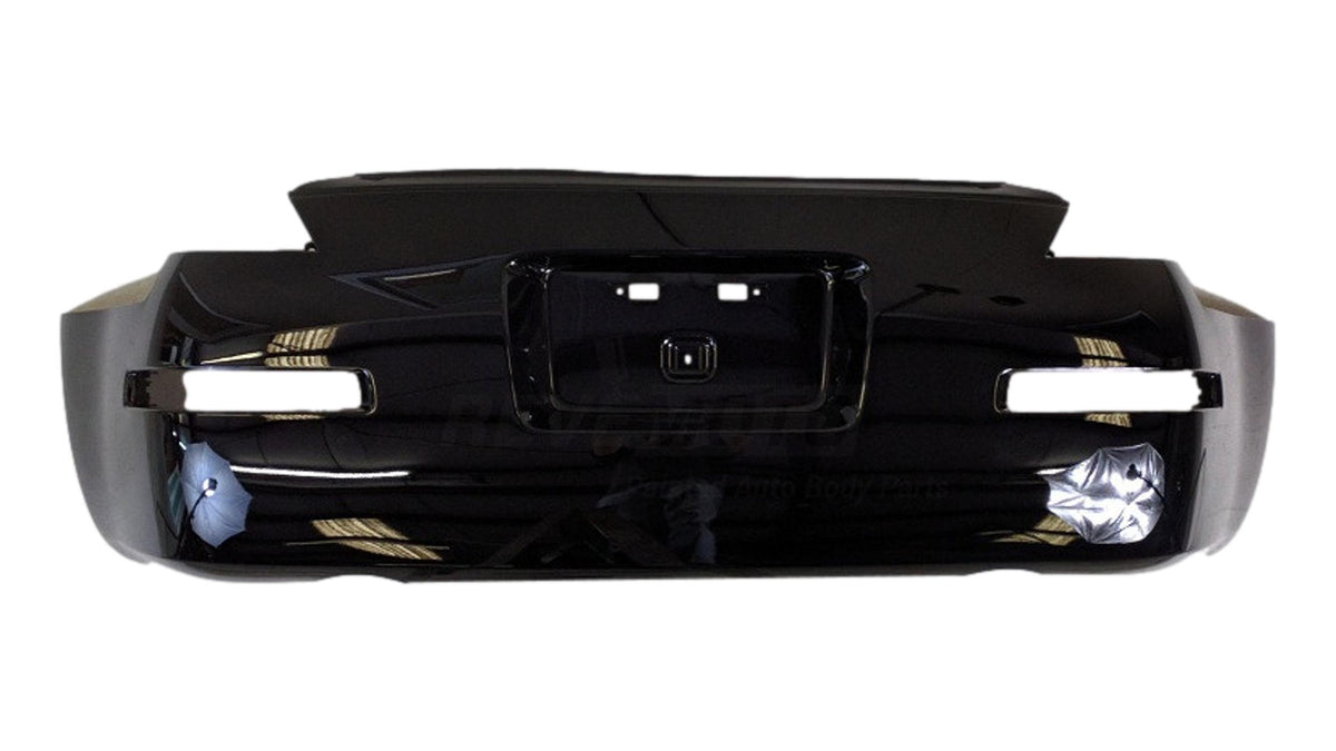 2003-2009 Nissan 350Z Rear Bumper Painted (Base/35th Anniversary/Touring/Enthusiast Models) Super Black (KH3) HEM22CF41H NI1100281