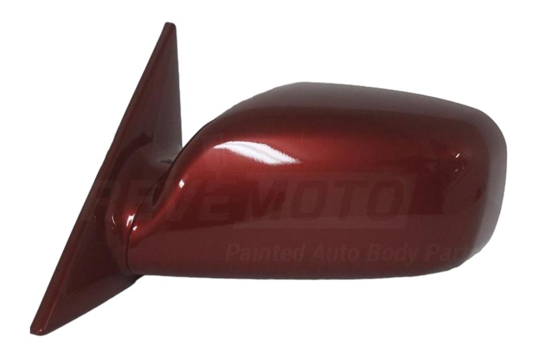 2002-2006 Toyota Camry Side View Mirror Painted (US Built | WITHOUT: Heat) Salsa Red Pearl (3Q3) 7940AA080C0 TO1320167
