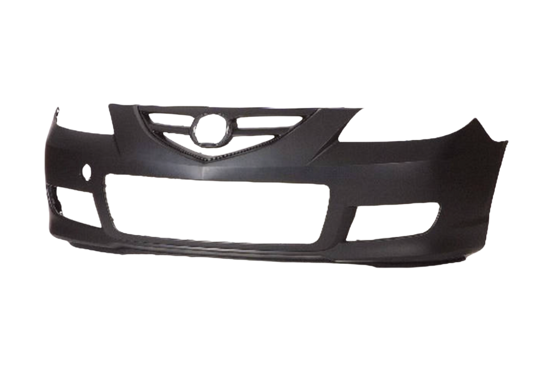 2007-2009 Mazda Mazda3 Front Bumper Painted (Sedan | Sporty Type) BAP150031CBB MA1000214 ReveMoto Painted Auto Body Parts
