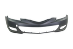 2007-2009 Mazda Mazda3 Front Bumper Painted (WITHOUT: Mazdaspeed Models) BAP850031DBB 
MA1000213 ReveMoto Painted Auto Body Parts