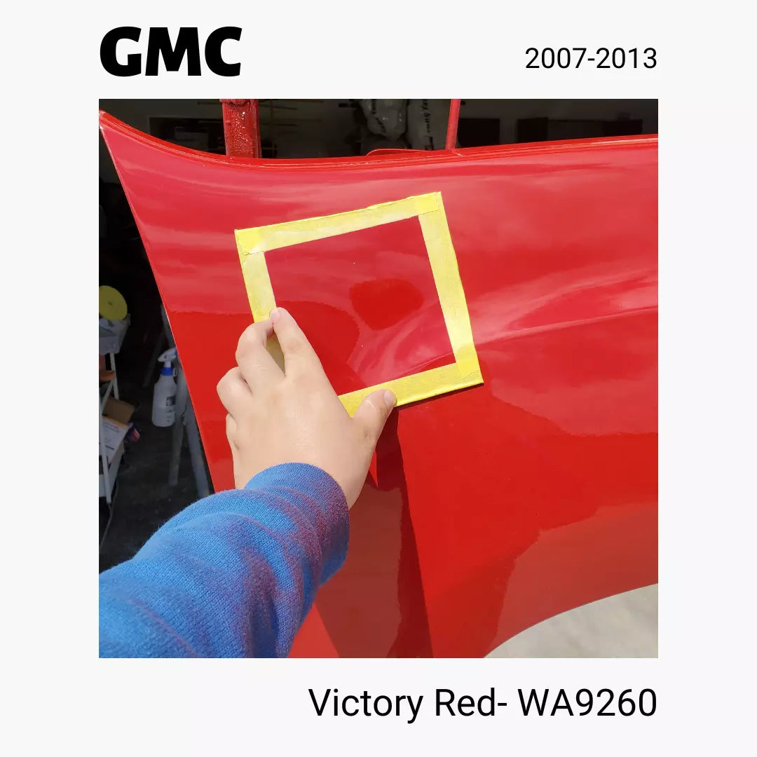 GMC Paint Code WA9260 or U9260 (Victory Red) - ReveMoto Custom Paint Match