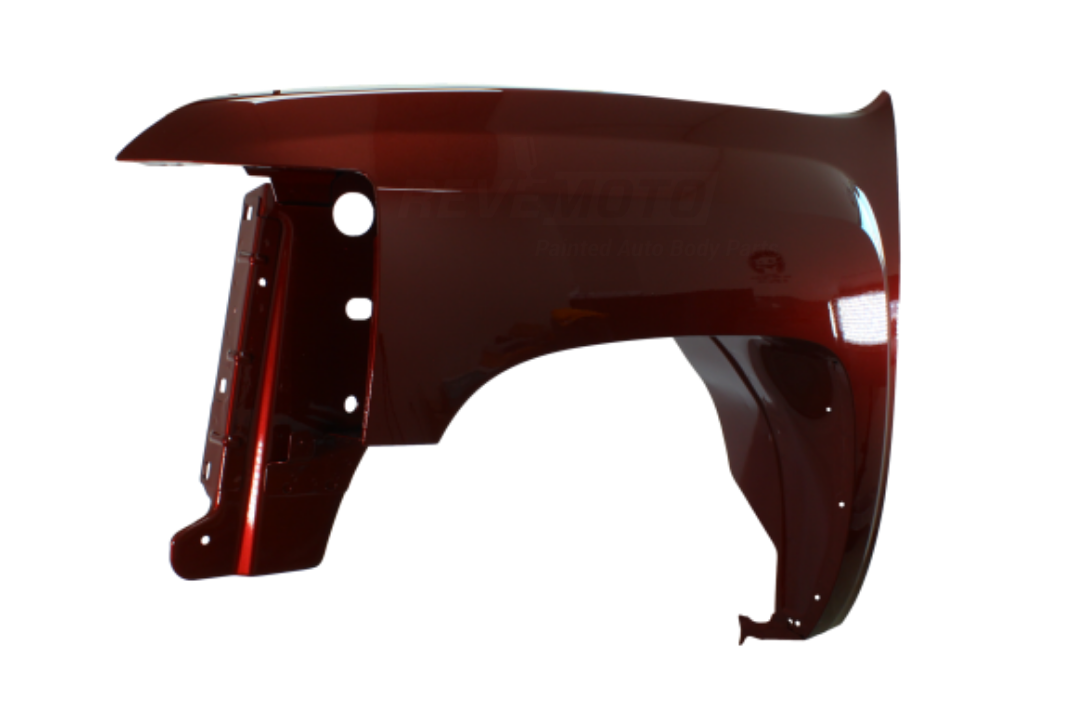2007-2013 Chevrolet Silverado Fender Painted (1500 | Driver-Side) Sonoma Jewel Metallic (WA412P) 22977473 GM1240341 ReveMoto Painted Auto Body Parts