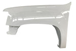 2007-2013 GMC Sierra Fender Painted (1500 | Aftermarket) Olympic White (WA8624) Driver Side 22977471 ReveMoto Painted Auto Parts Replacement