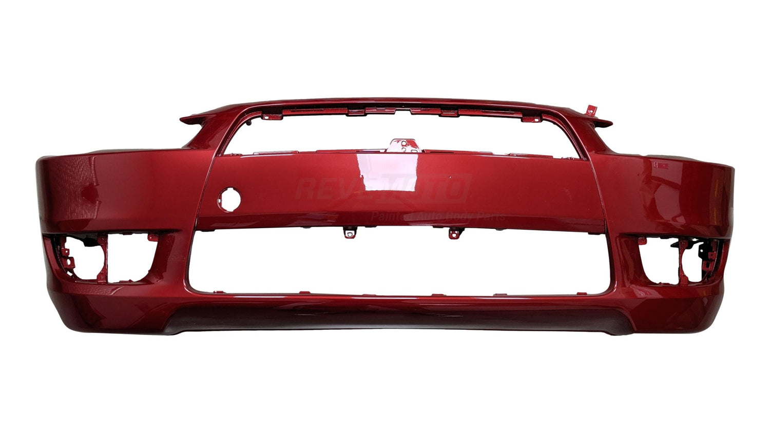 7096 2008-2015 Mitsubishi Lancer Front Bumper Painted (DE/ES) Rally Red Metallic (P26) 6400D172 MI1000324