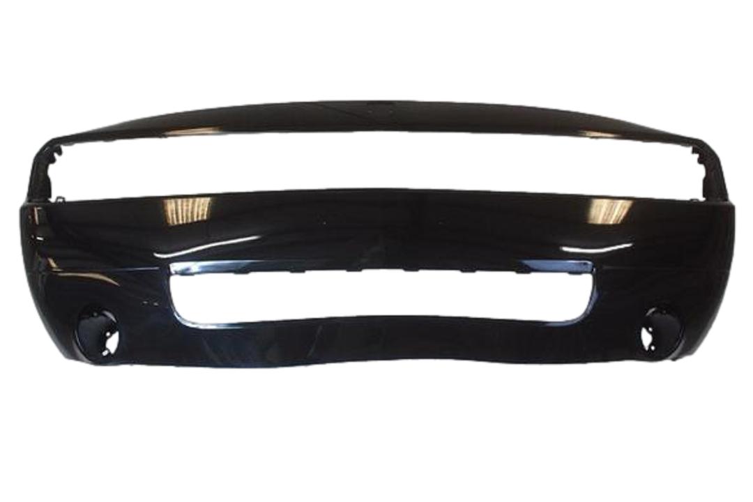 2008-2010 Dodge Challenger Front Bumper Painted Brilliant Black Pearl PXR 68043387AB CH1000969