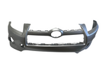 2009-2012 Toyota RAV4 Front Bumper Painted (WITH: Flare Holes) Classic Silver Metallic (1F7) 5211942971 ReveMoto Painted Auto Parts Replacement 