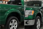 2009-2014 Ford F-150 Painted Fender Flares (OEM | Set of 4) Green Gem Metallic (JW)