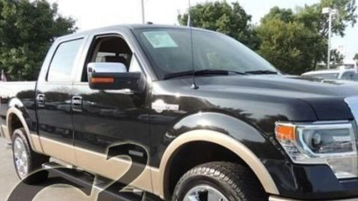 2009-2014 Ford F150 Fender Flare Painted (Set of 4) FLR1413 ReveMoto Replacement Painted Car Parts Painted Auto Parts