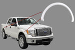 2009-2014 Ford F150 Fender Flare Painted (Set of 4) FLR1413 White Platinum Pearl (UG) ReveMoto