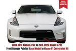 2009-2014 Nissan 370z to 2015-2020 Nissan 370z Front Bumper Painted Base Model to Nismo V1 Conversion Kit
