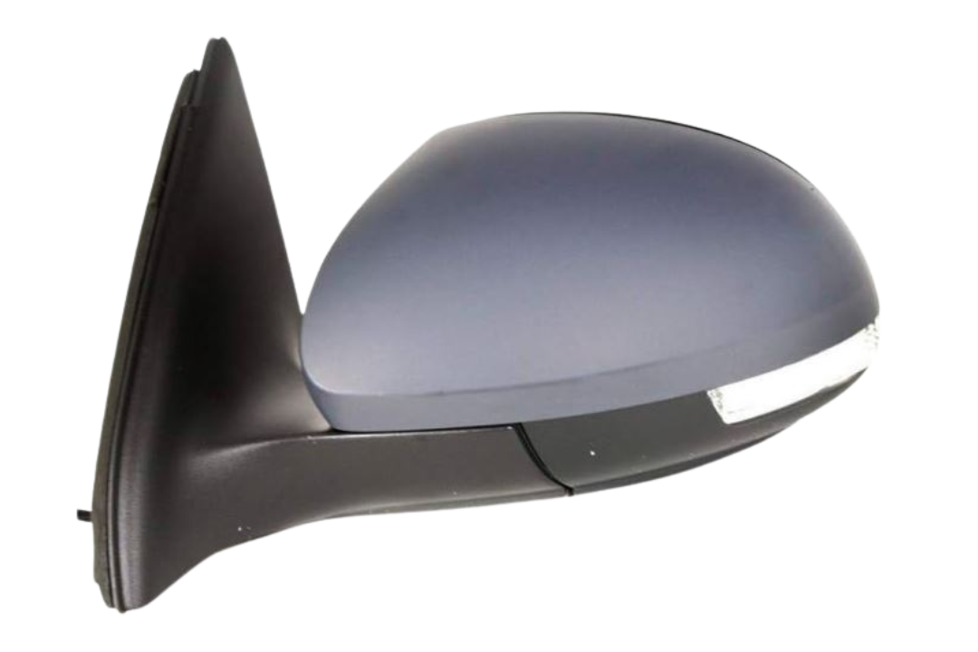 2009-2017 Volkswagen Tiguan Side View Mirror Painted (WITHOUT: Memory Package | Driver-Side) 5N1857507P9B9 VW1320131 ReveMoto Painted Auto Parts Replacement 