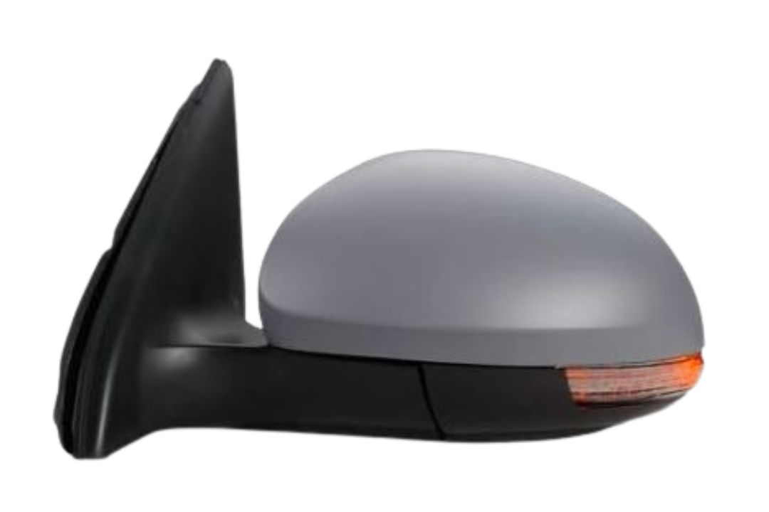 2009-2017 Volkswagen Tiguan Side View Mirror Painted (WITH: Memory Package) 5N1857507R9B9 
VW1320140 ReveMoto Painted Auto Parts Replacement 