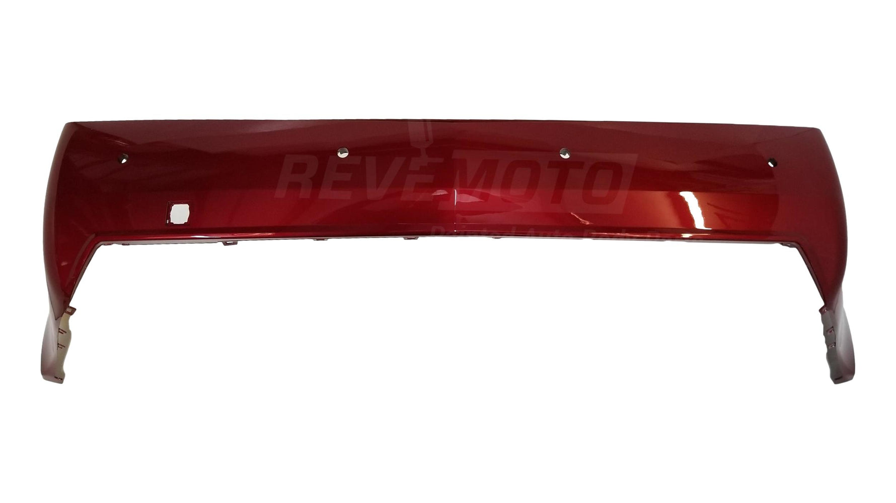 2008-2013 Cadillac CTS Rear Bumper Painted (w/ Park Assist) Crystal Claret Tintcoat (WA505Q)15896230 GM1100814