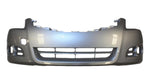 2010-2012 Nissan Altima Front Bumper Painted (Sedan/Hybrid) Liquid Platinum Metallic (K23) 62022ZX00H NI1000268 ReveMoto Painted Auto Parts Replacement