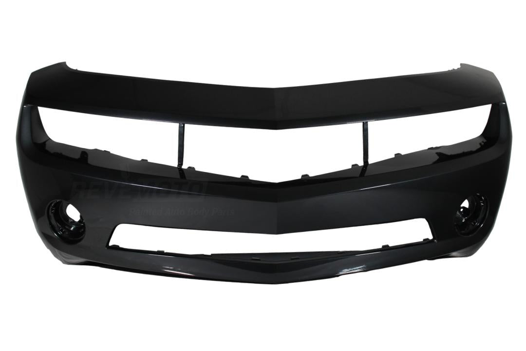 2010-2013 Chevrolet Camaro Front Bumper Painted (LS/LT Models) Ashen Gray Metallic (WA810T) 92236548 GM1000906 ReveMoto Painted Auto Parts Replacement 
