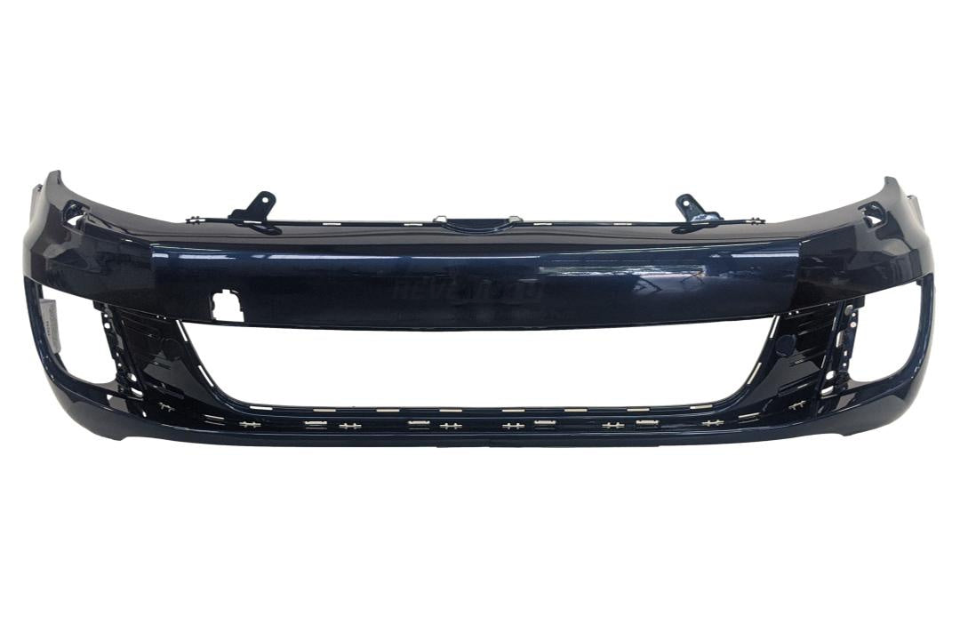 2010-2014 Volkswagen GTI Front Bumper Painted Shadow Blue Metallic LD5Q 5K0807217CFGRU VW1000185 ReveMoto Painted Auto Parts Replacement 