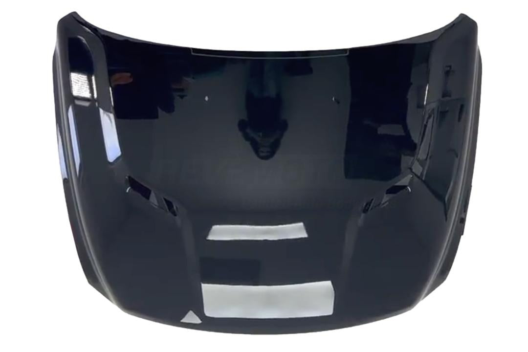 2010-2022 Dodge Ram Hood Painted (Aftermarket: 1500 Models | WITH: Hood Scoop | Made of Steel) 68160235AF ReveMoto Painted Auto Parts Replacement