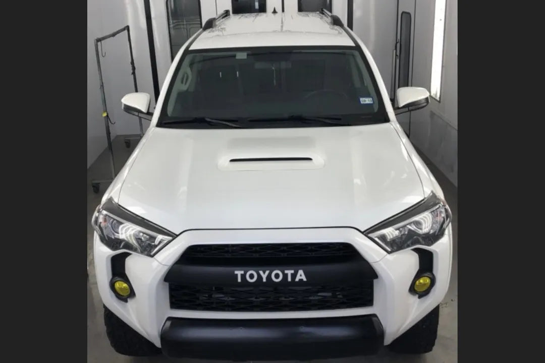 2010-2023 Toyota 4Runner Hood Painted WITH Scoop Super White 040 5330135210 TO1230218 ReveMoto Painted Auto Parts Replacement