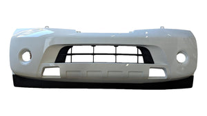 2008-2015 Nissan Armada Front Bumper Painted (w/o Park Assist) Nordic White (Q10) 62022ZQ00A NI1000253
